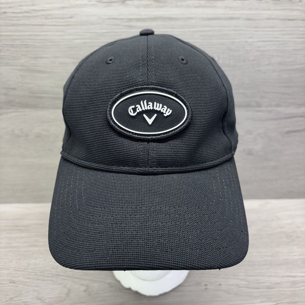 Callaway Golf Flex Fit Fitted Black Hat/Cap L / XL Casualwear  Going Out Travel
